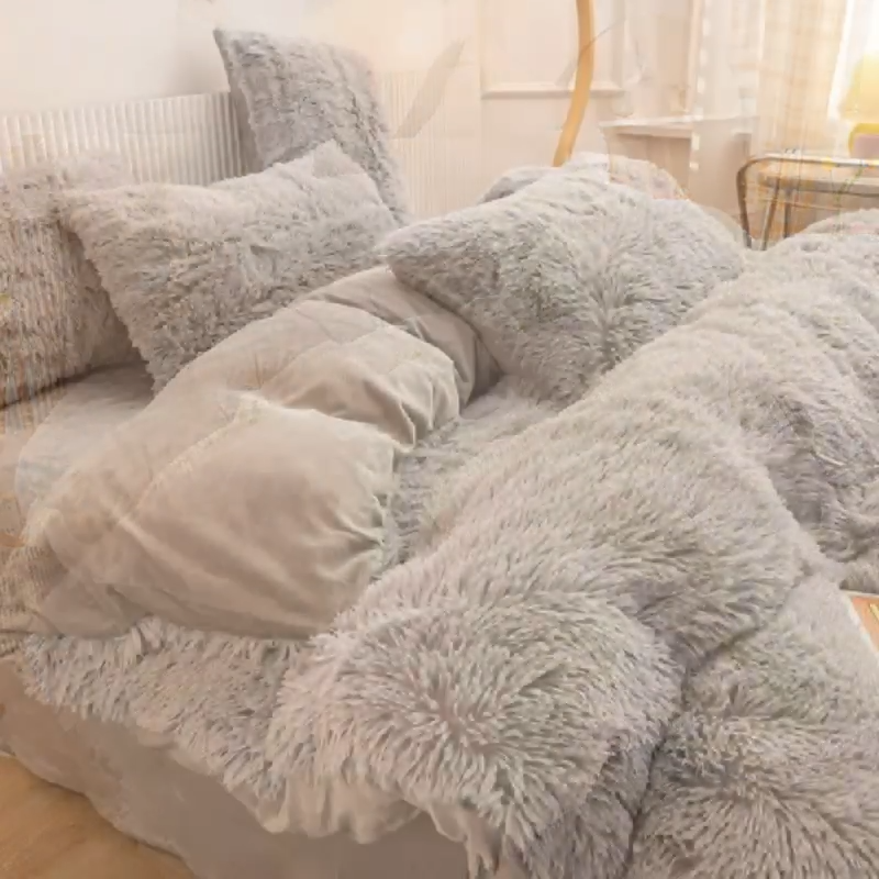 Flauschige Winterbettwäsche